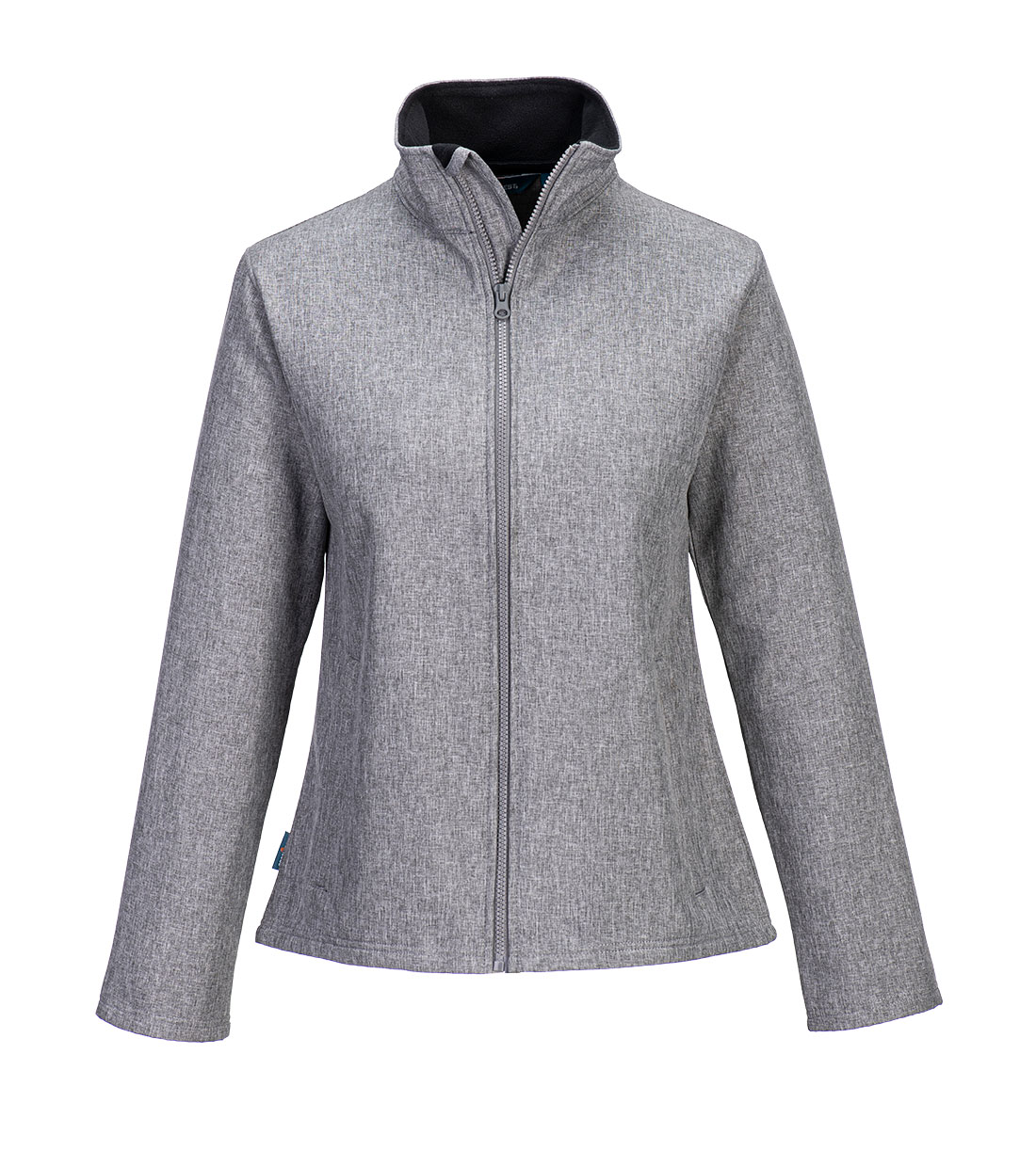 Print & Promo dame softshell (2lags) - Grå mergel