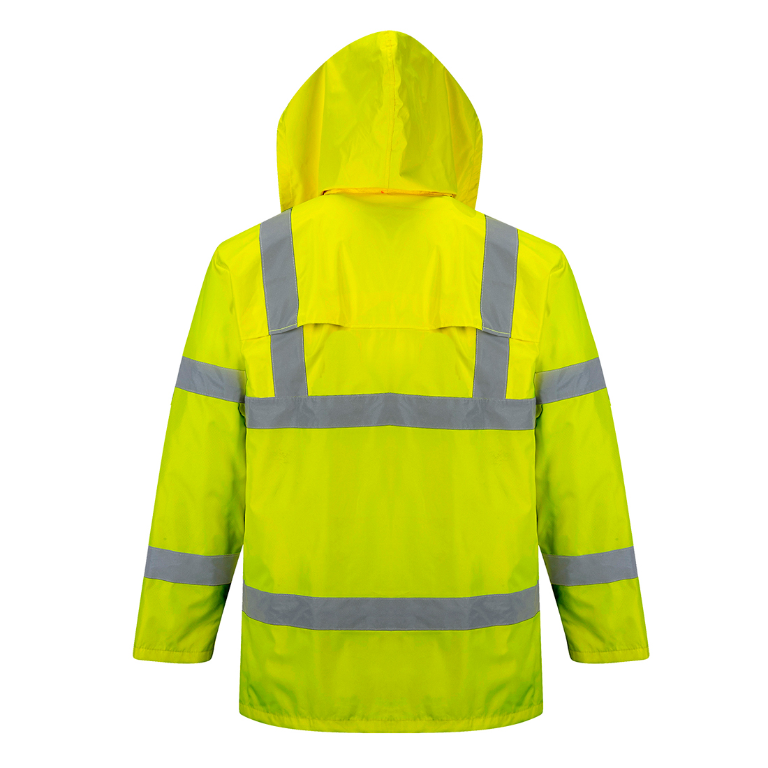 Hi-Vis Regnjakke - Gul - Billede 2