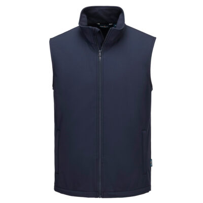 Print & Promo softshell vest (2 Lags) - Mørk Marine