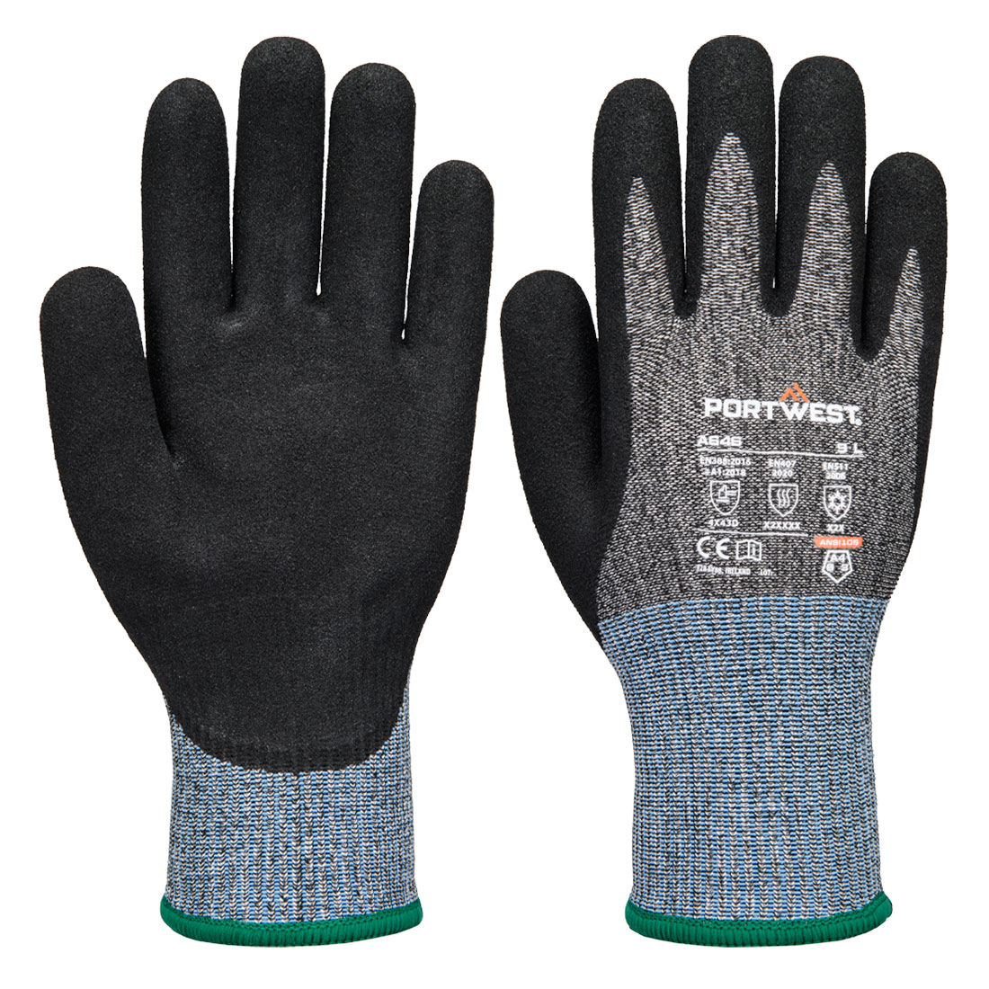 Cold D13 Nitrile Viz-Tex Cut Glove