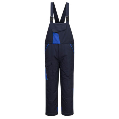WX1 Two Tone Insulated Cotton Bib and Brace