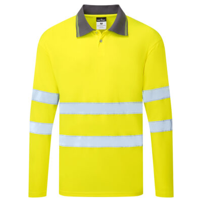 ES1 Essential Hi-Vis Polo Shirt L/S