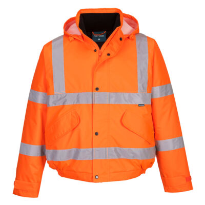 ES1 Essential Hi-Vis Winter Bomber Jacket