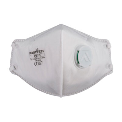 FFP3 Valved Dolomite Fold Flat Respirator (Pk3)