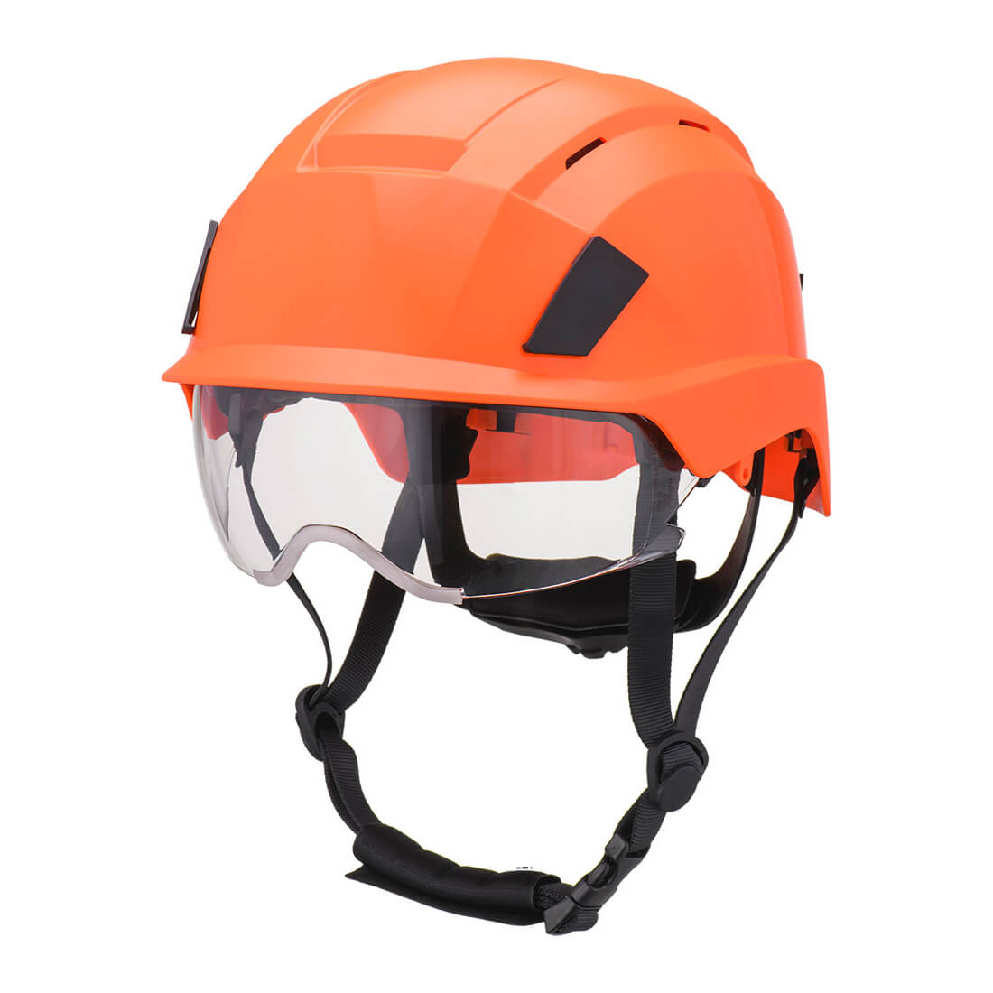 Integrated visor helmet