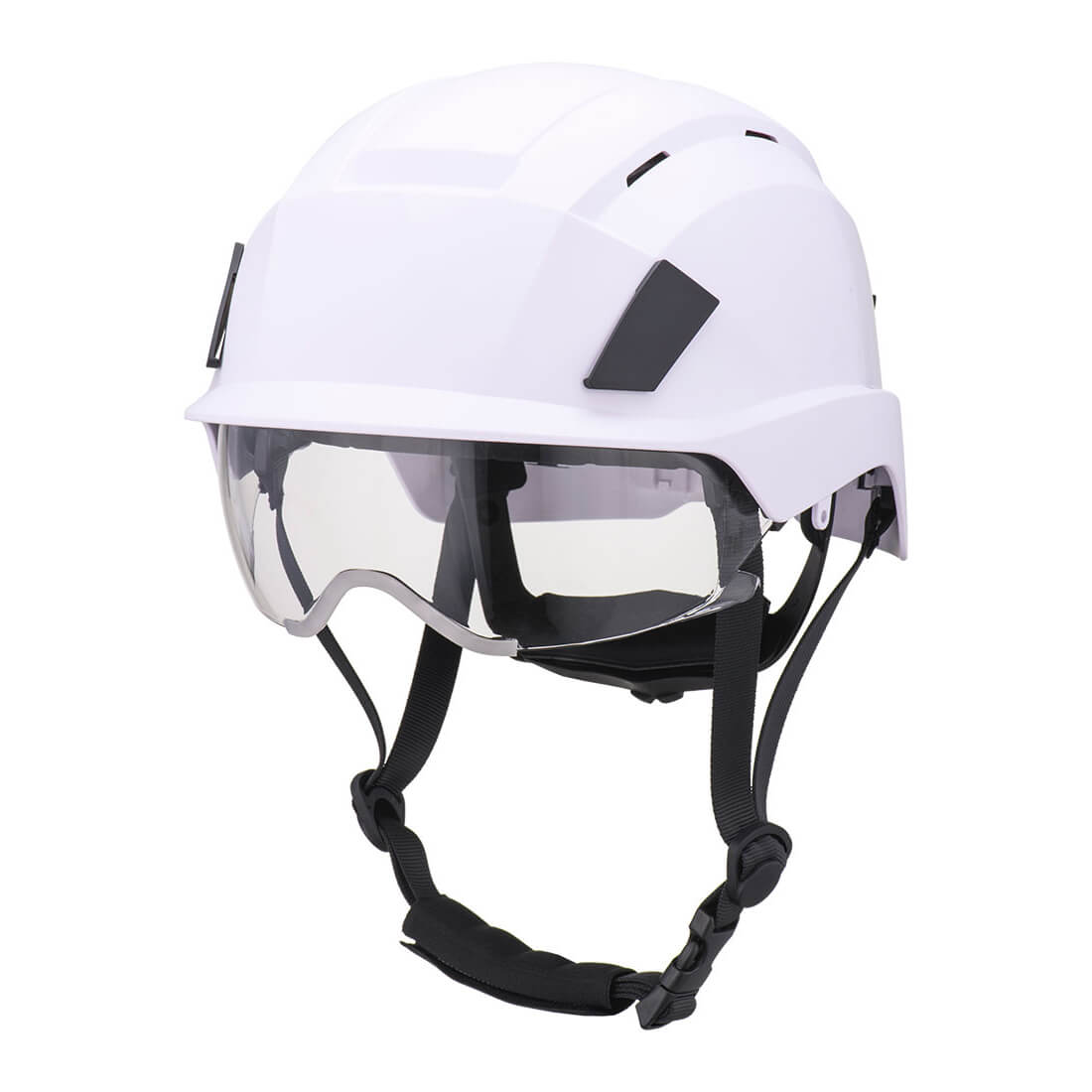 Integrated visor helmet