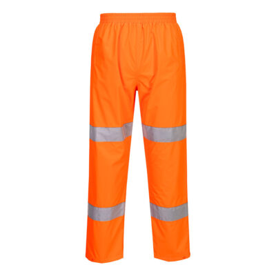 Hi-vis letvægts-, sammenpakkelige, overtræks buks Orange