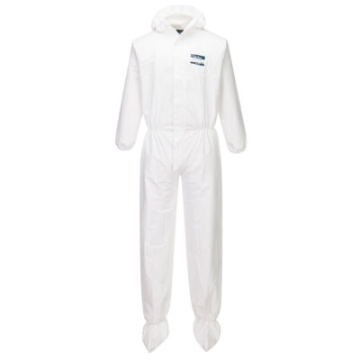 BizTex Microporous Coverall with Boot Covers Type 5/6