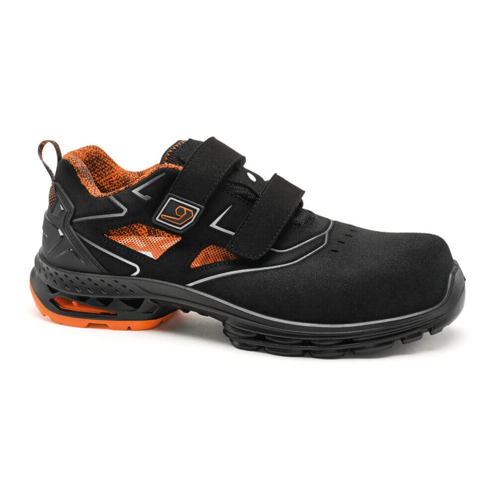 Budapest S1PS ESD LG FO SR Sort/Orange